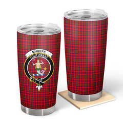 Murray (of Dysart) Tartan Crest Tumbler