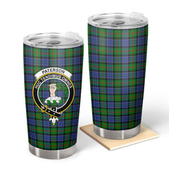 Paterson Tartan Crest Tumbler