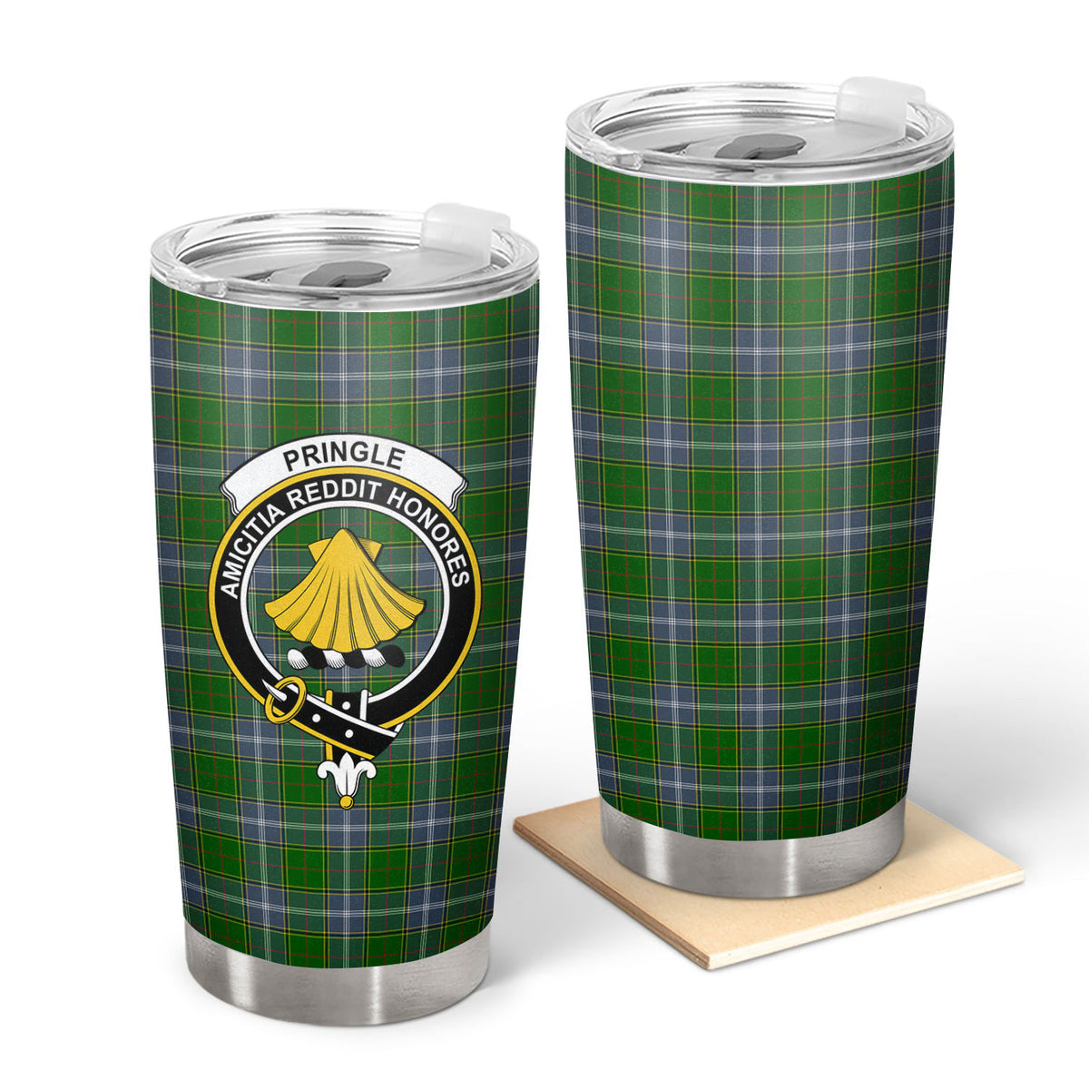 Pringle Tartan Crest Tumbler