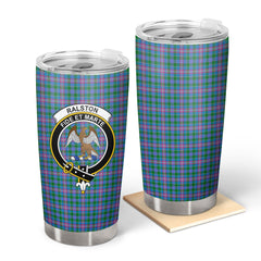 Ralston Tartan Crest Tumbler