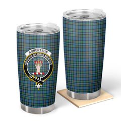 Robertson Hunting Ancient Tartan Crest Tumbler