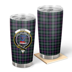 Rose Hunting Modern Tartan Crest Tumbler