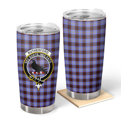 Rutherford Tartan Crest Tumbler