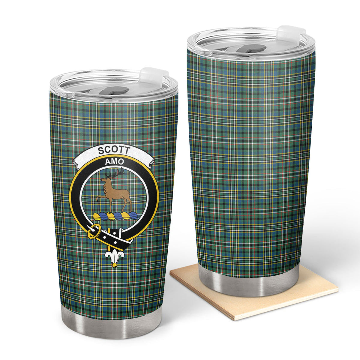 Scott Green Ancient Tartan Crest Tumbler