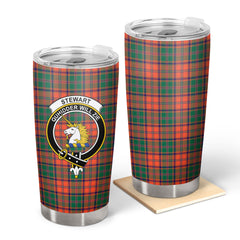 Stewart of Appin Ancient Tartan Crest Tumbler