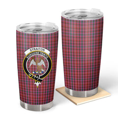 Straiton Tartan Crest Tumbler