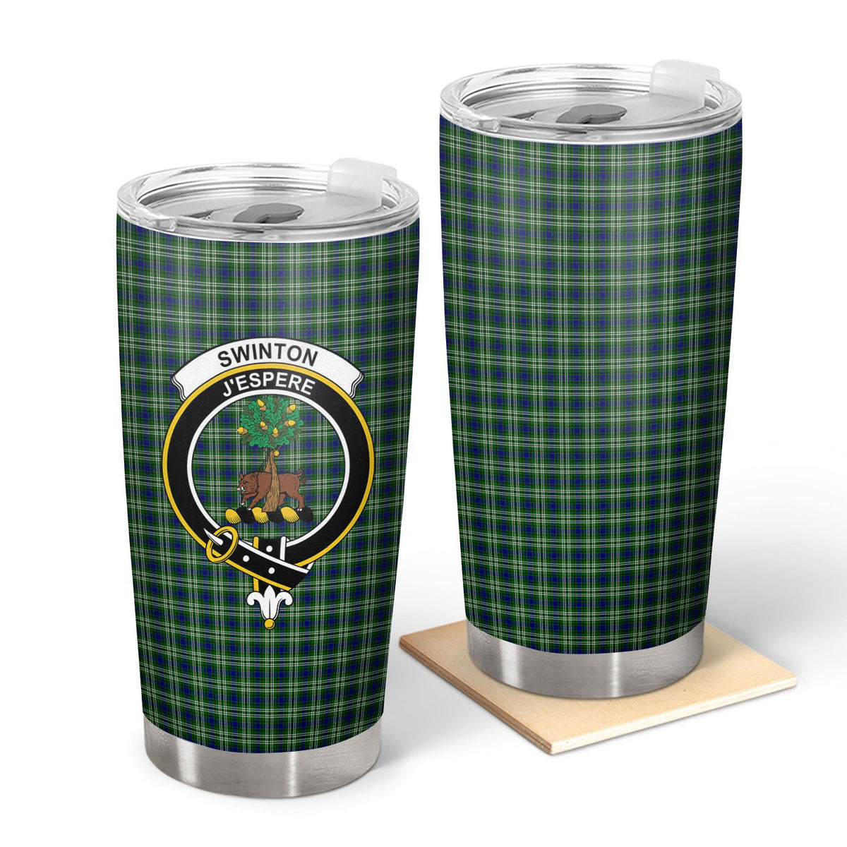 Swinton Tartan Crest Tumbler