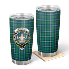 Urquhart Ancient Tartan Crest Tumbler