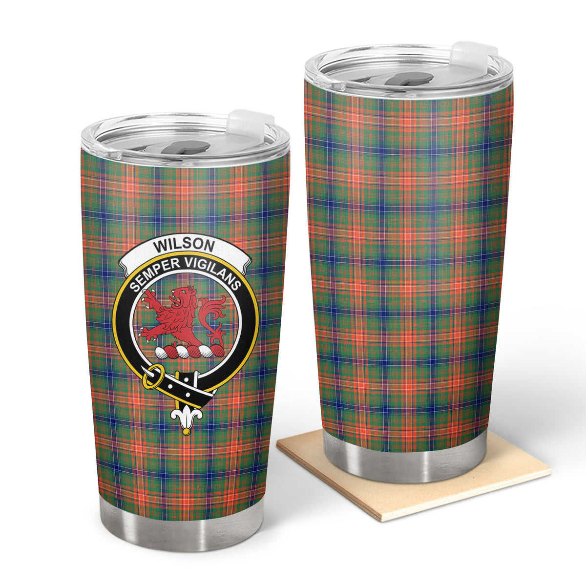 Wilson Ancient Tartan Crest Tumbler