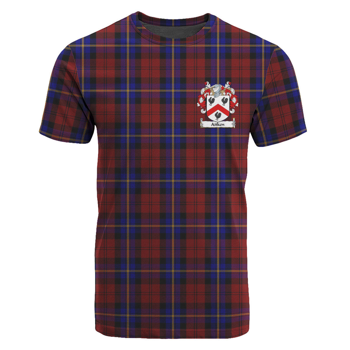 Aitken Tartan Crest T-shirt