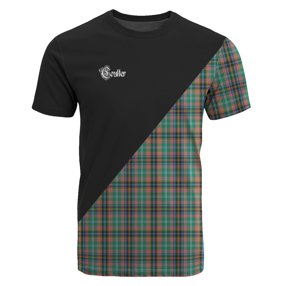 Coulter Tartan - Military T-Shirt