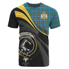 MacHardy Ancient Tartan Crest T-shirt - Royal Coat Of Arms Style