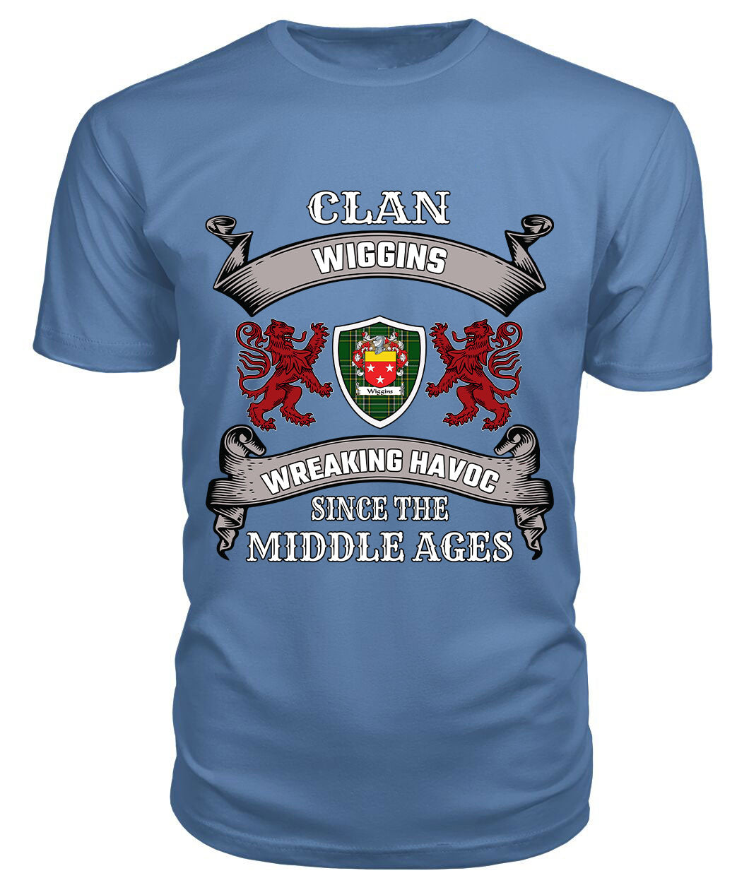 Wiggins Family Tartan - 2D T-shirt