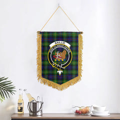 Baillie Tartan Crest Wall Hanging Banner