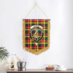 Dewar Tartan Crest Wall Hanging Banner