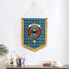 MacLeod of Harris Ancient Tartan Crest Wall Hanging Banner