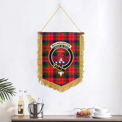 MacNaughten Tartan Crest Wall Hanging Banner