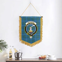 Matheson Hunting Ancient Tartan Crest Wall Hanging Banner