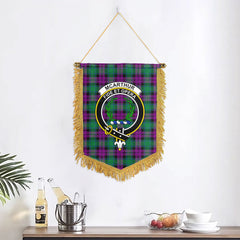 McArthur – Milton Tartan Crest Wall Hanging Banner