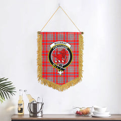 Moubray Tartan Crest Wall Hanging Banner