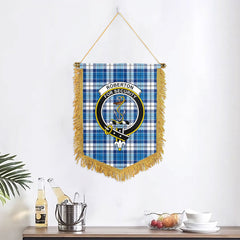 Roberton Tartan Crest Wall Hanging Banner