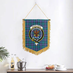 Sandilands Tartan Crest Wall Hanging Banner