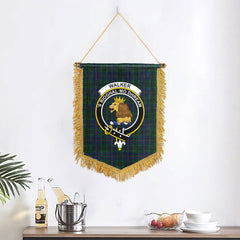 Walker Hunting Tartan Crest Wall Hanging Banner