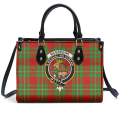 McGregor Modern Tartan Crest Leather Handbag