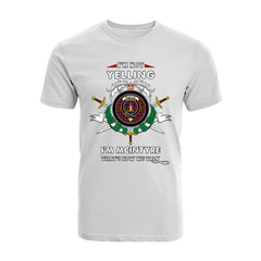 McIntyre Modern Tartan Crest T-shirt - I'm not yelling style