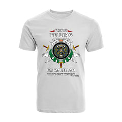 McLellan Tartan Crest T-shirt - I'm not yelling style