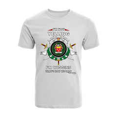 Wiggins Tartan Crest T-shirt - I'm not yelling style