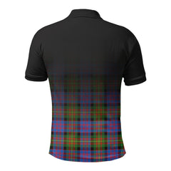 Carnegie Ancient Tartan Crest Polo Shirt - Thistle Black Style