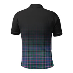 Cooper Ancient Tartan Crest Polo Shirt - Thistle Black Style