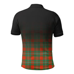 MacGregor Ancient Tartan Crest Polo Shirt - Thistle Black Style