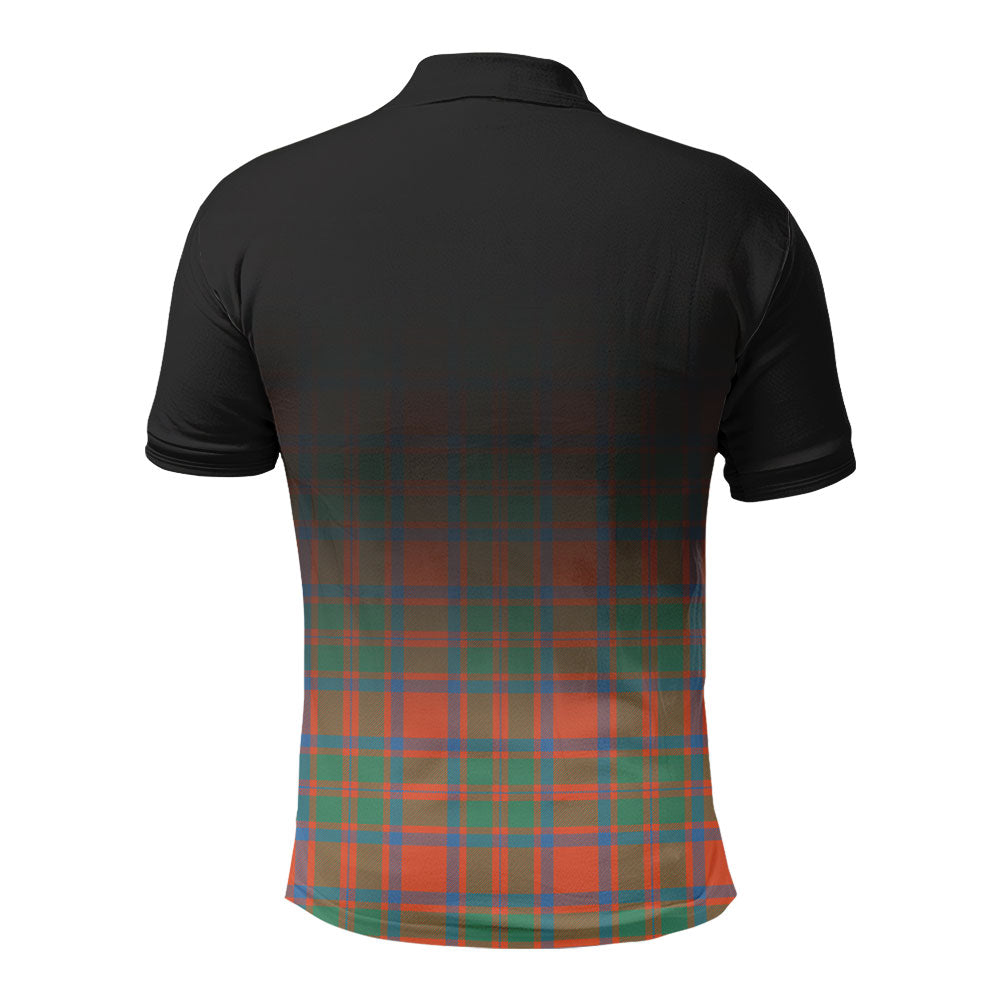 MacKintosh Ancient Tartan Crest Polo Shirt - Thistle Black Style