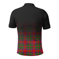 MacKintosh Modern Tartan Crest Polo Shirt - Thistle Black Style