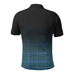 Matheson Hunting Ancient Tartan Crest Polo Shirt - Thistle Black Style