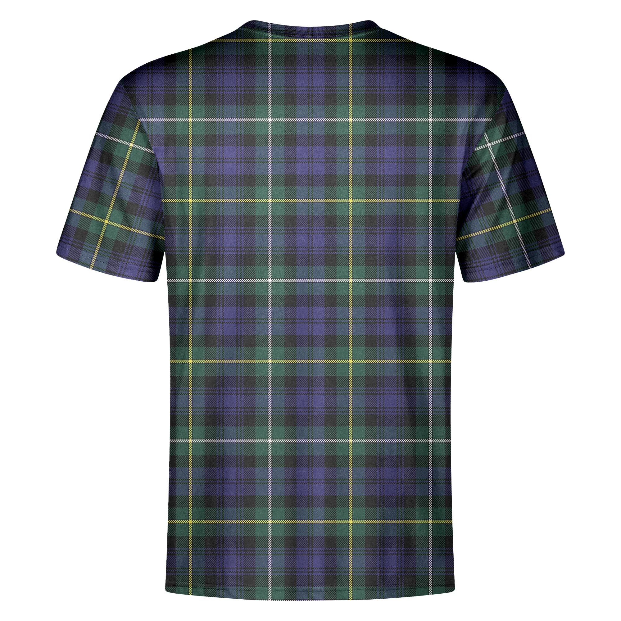 Campbell Argyll Modern Tartan Crest T-shirt