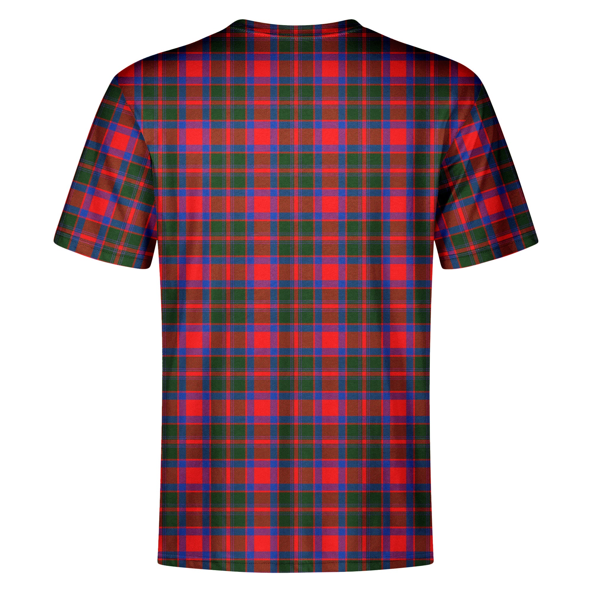 Carrick District Tartan Crest T-shirt