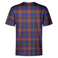 Chisholm Hunting Modern Tartan Crest T-shirt