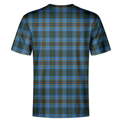 Cockburn Modern Tartan Crest T-shirt