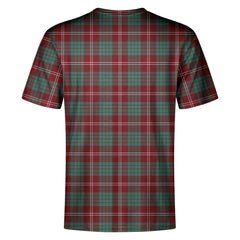 Crawford Modern Tartan Crest T-shirt