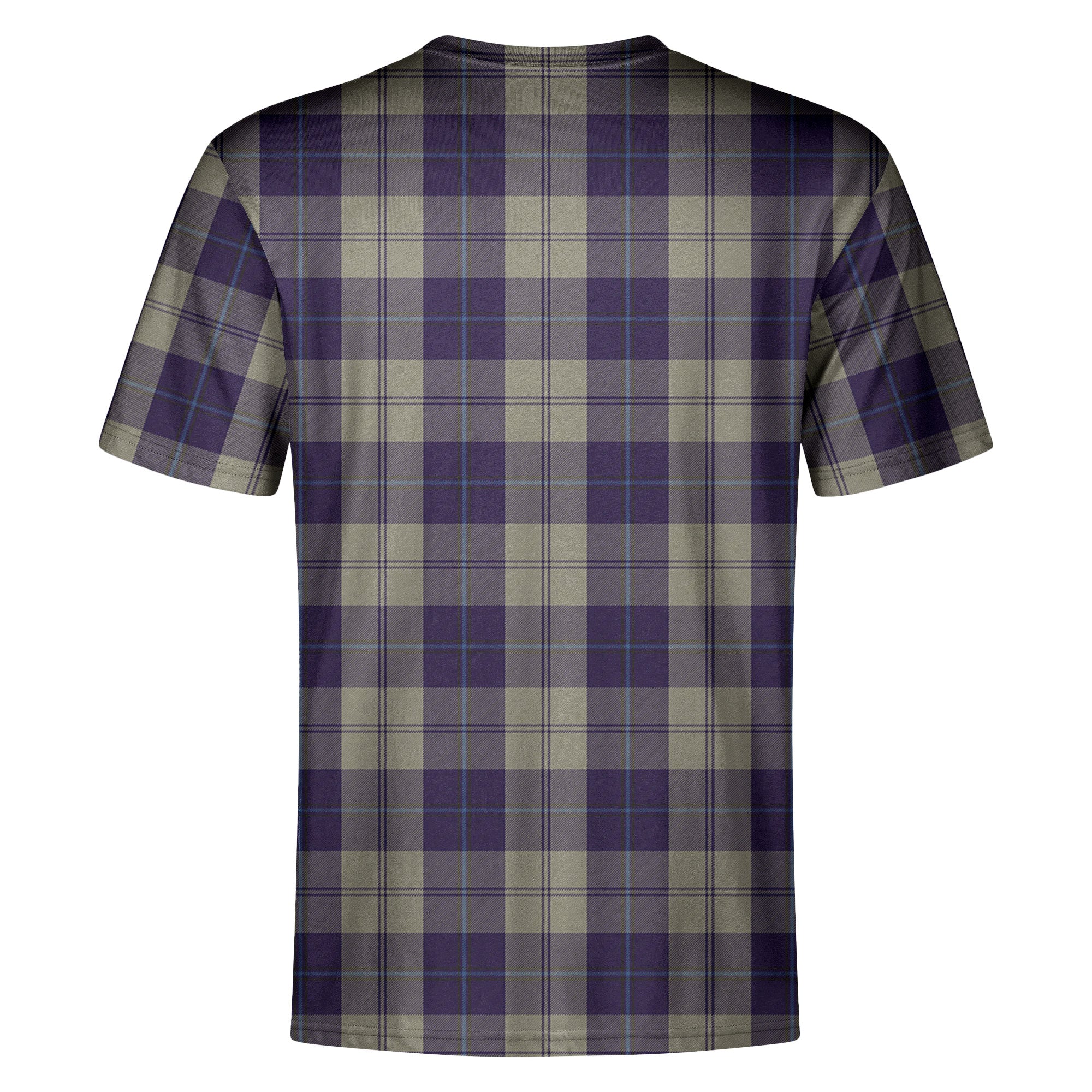 Cunningham Dress Blue Dancers Tartan Crest T-shirt