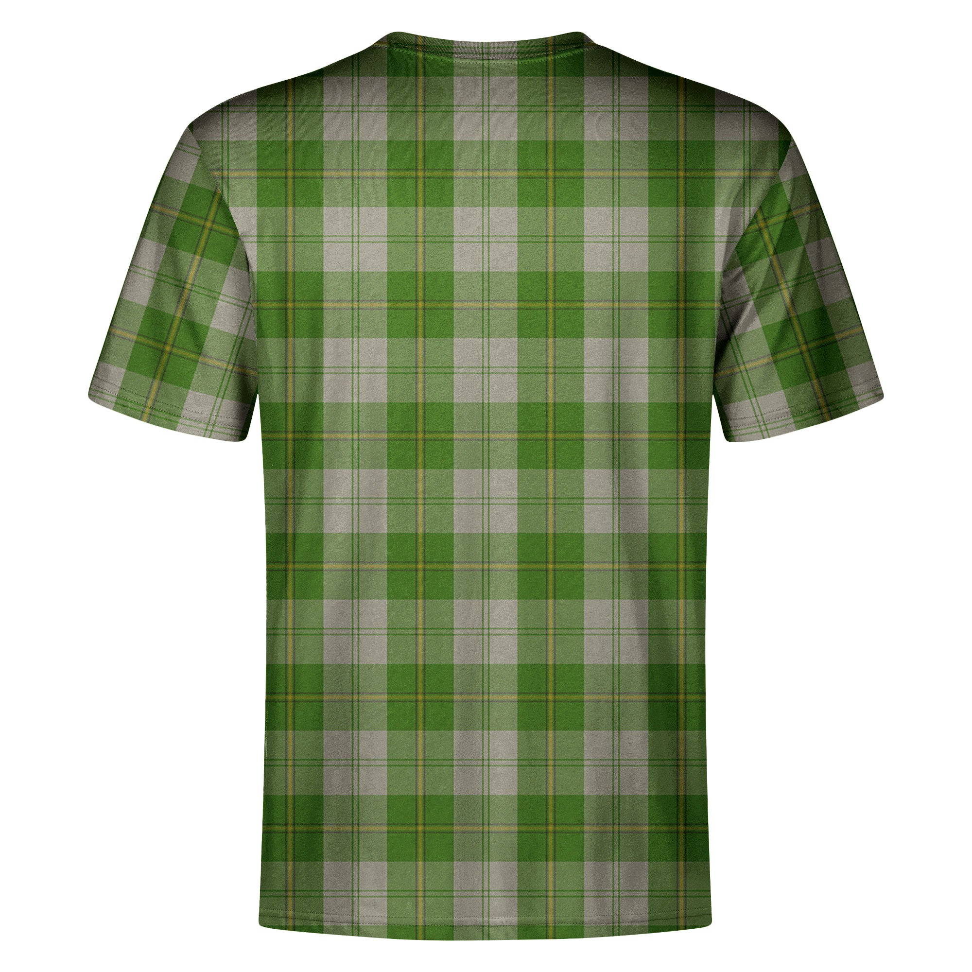 Cunningham Dress Green Dancers Tartan Crest T-shirt