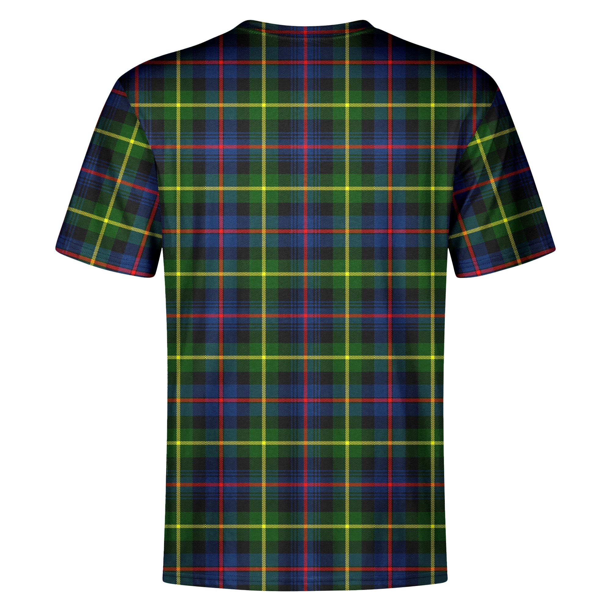 Farquharson Modern Tartan Crest T-shirt