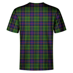 Forsyth Modern Tartan Crest T-shirt