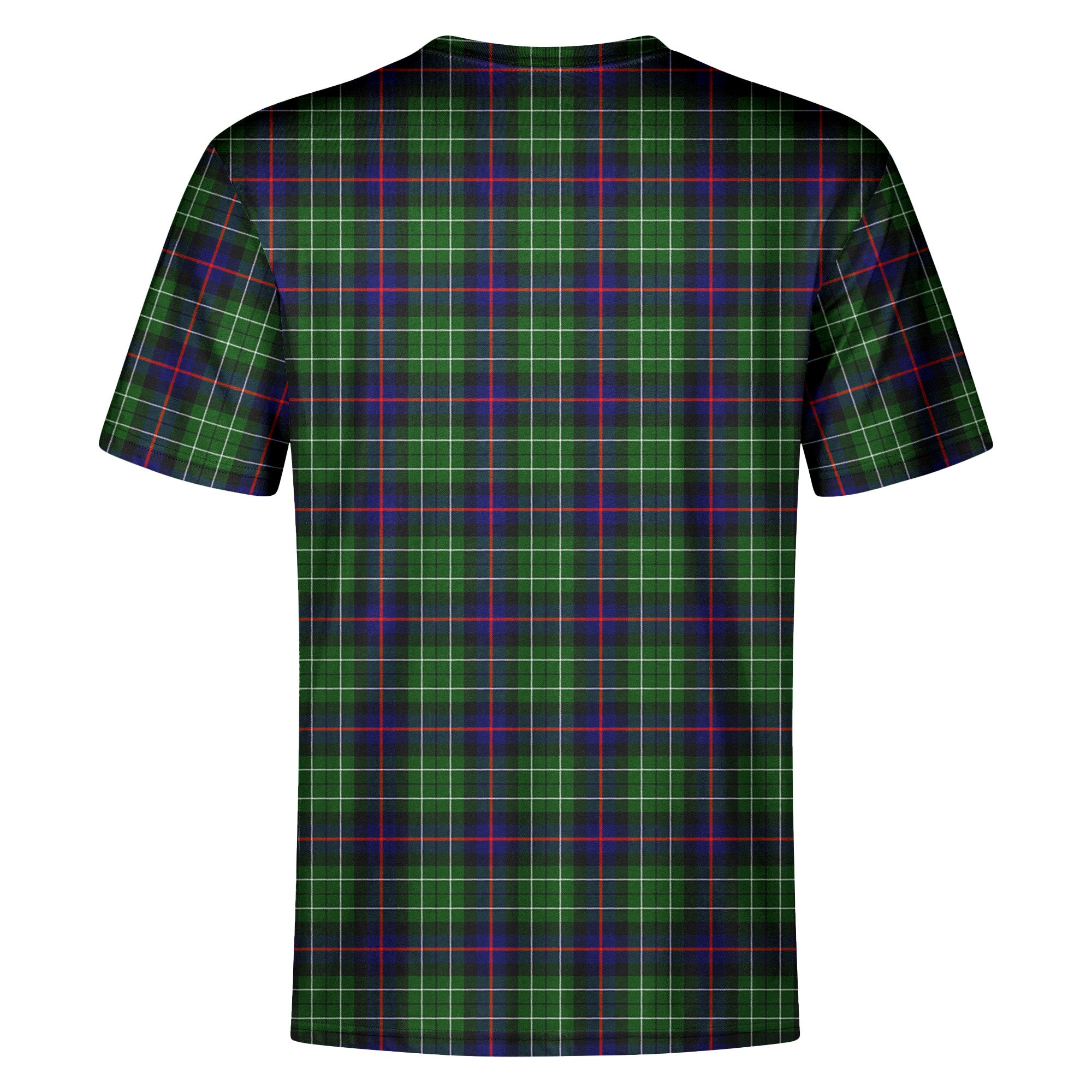 Leslie Hunting Tartan Crest T-shirt