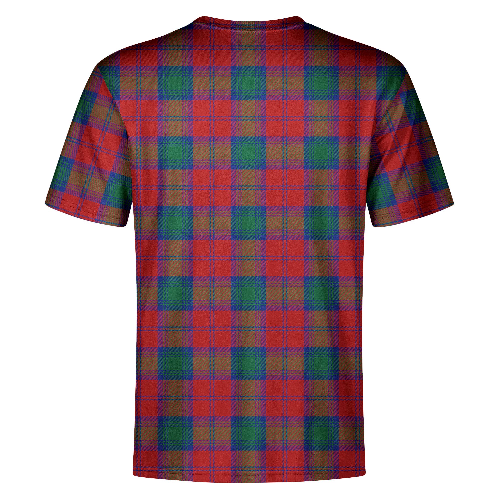 Lindsay Modern Tartan Crest T-shirt