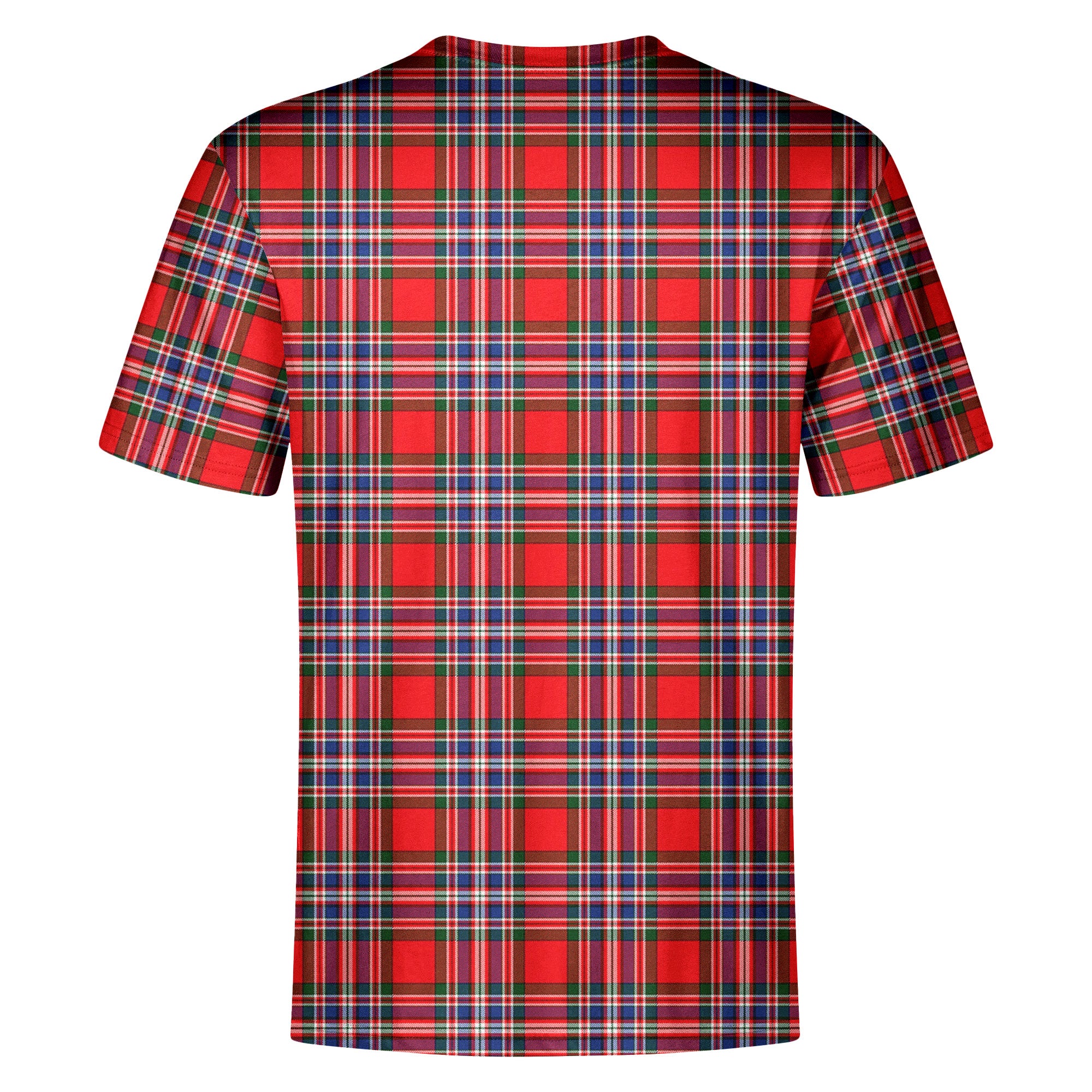 MacFarlane Modern Tartan Crest T-shirt