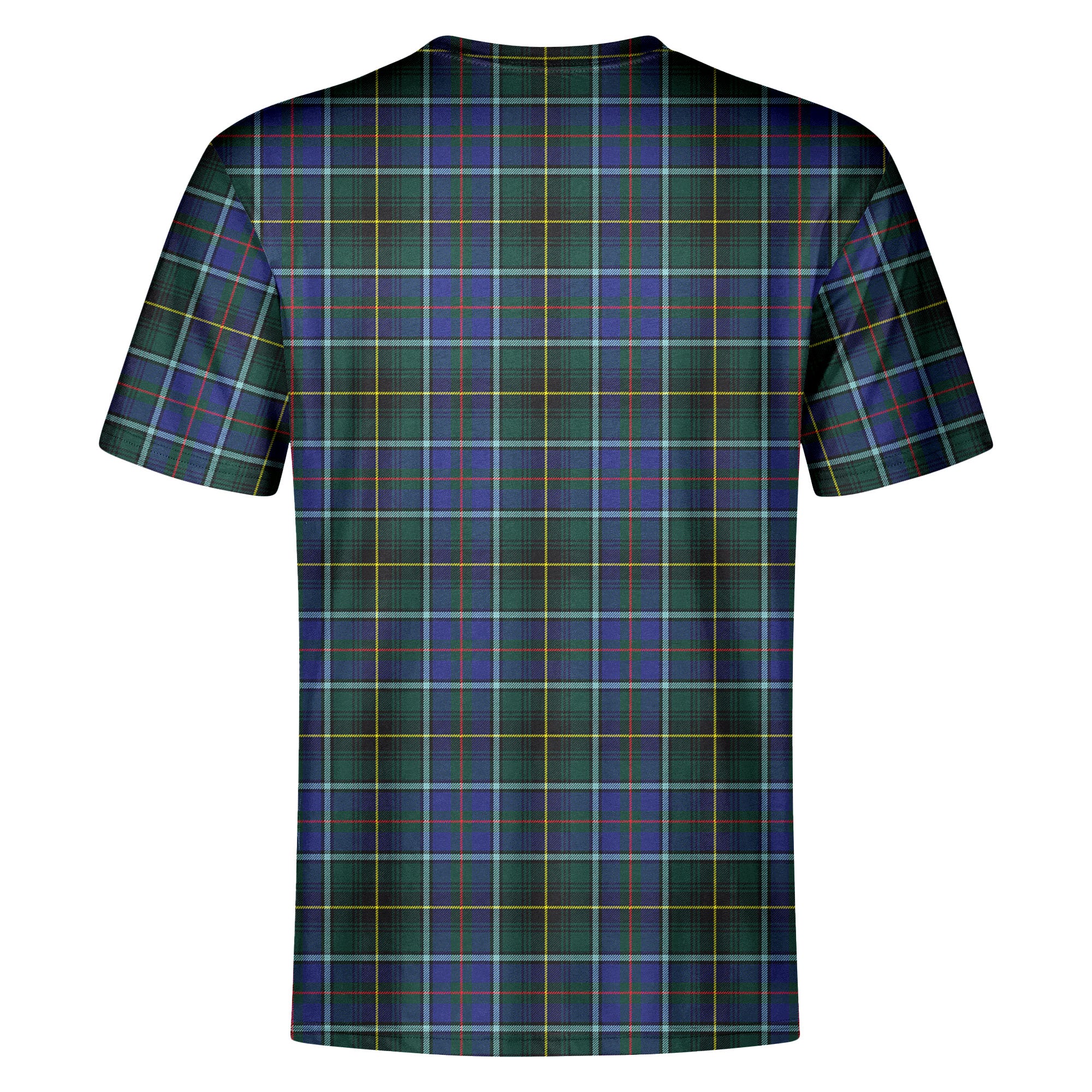 MacInnes Modern Tartan Crest T-shirt